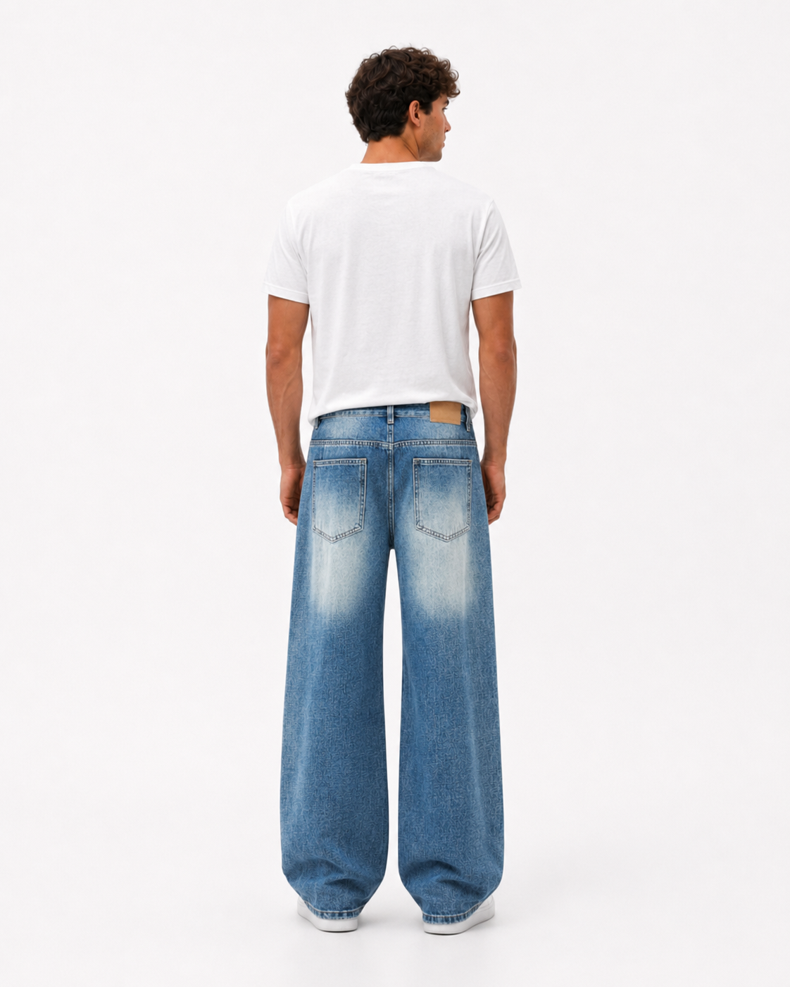 Jean Azul Vintage Corte Amplio