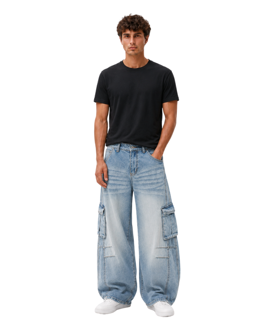 Jean Cargo Oversize Vintage