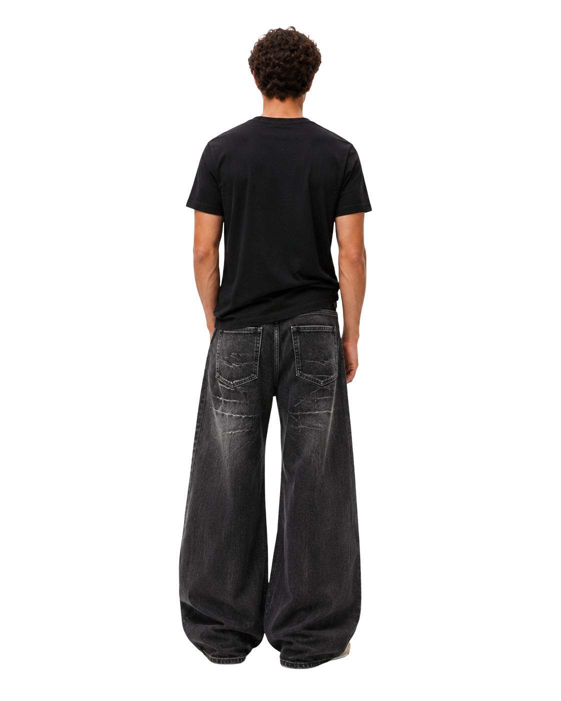 Jean Oversize Black Washed